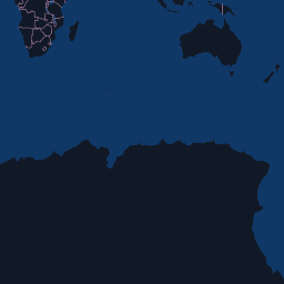 OSM OpenMapTiles Night preview